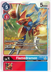 Flamedramon (Prerelease Promo) - BT8-012 - R